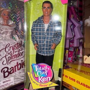 Vintage Mattel 1997 NIB NRFB Totally Cool Ken Barbie Doll 19209